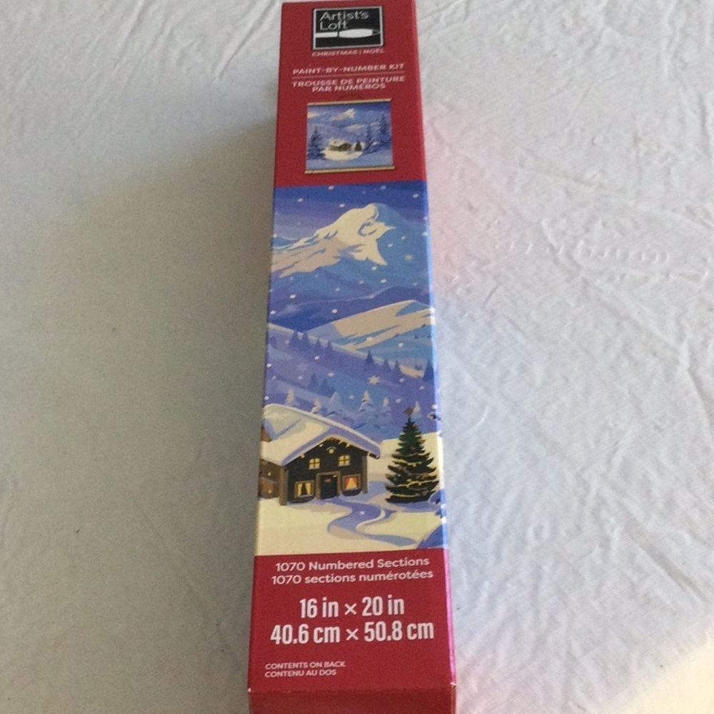 Red Paint-by-Number Kit - Picture 2 of 6